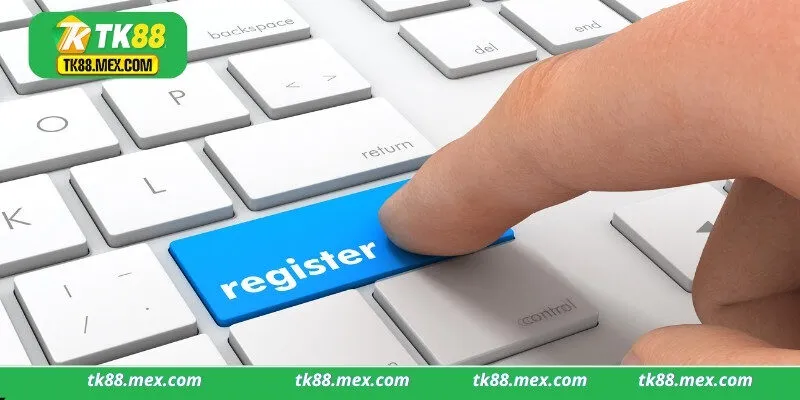 Hoàn thành đầy đủ thông tin trong biểu mẫu để tạo tài khoản Tk88