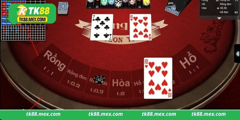 Mẹo chơi game Rồng Hổ Tk88 online chắc thắng