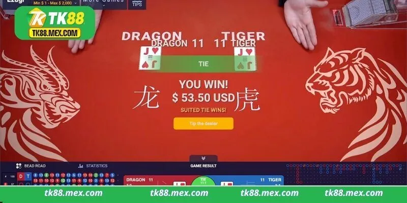 Mẹo chờ cầu tốt khi chơi Rồng Hổ Tk88