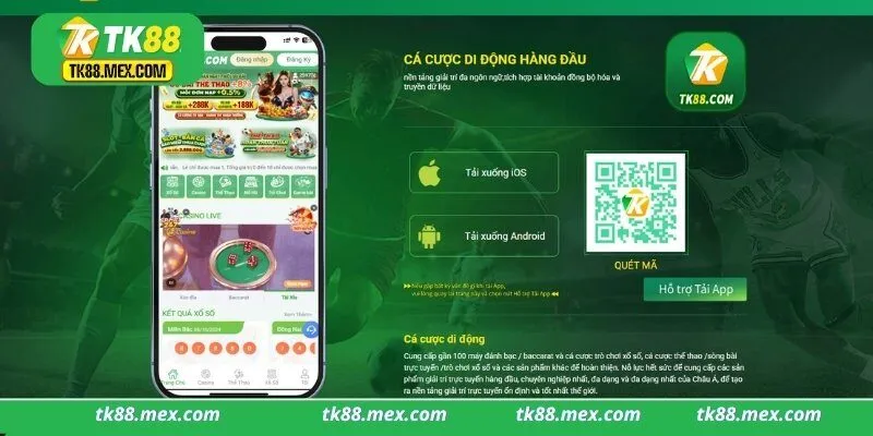 Tải App Tk88 cho Android dễ dàng