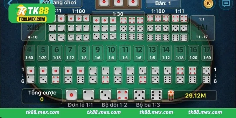 Kinh nghiệm chơi tài xỉu hiệu quả tại Tk88